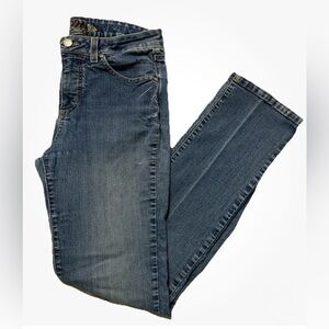 Miraclebody blue denim jeans Women’s 30X31 Straight Skinny Medium Wash Stretch